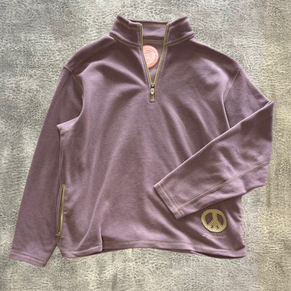 Life Is Good Soft Peace Quarter Zip